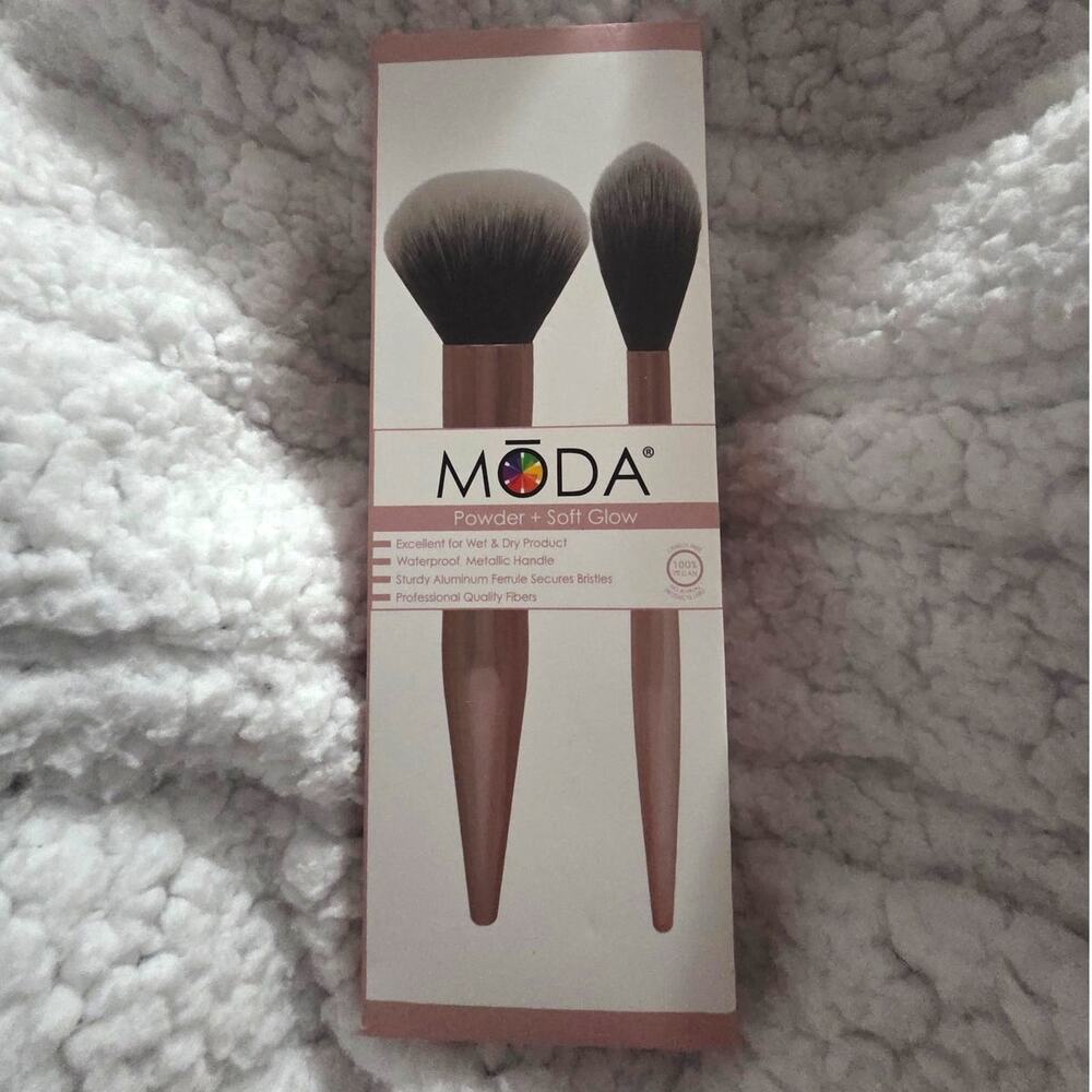 Moda Powder + Soft Glow Brush Set - NEW
